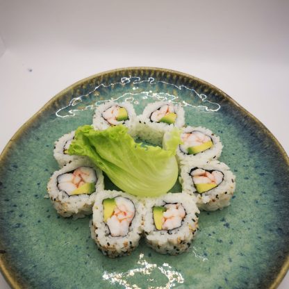 Uramaki Gambero cotto Avocado