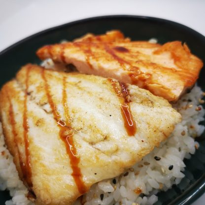 Chirashi Salmone alla Griglia